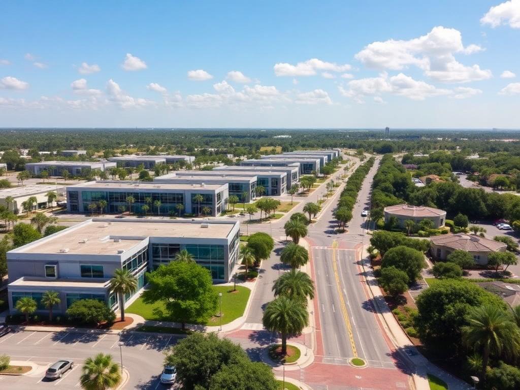 Port St. Lucie commercial cleaning service area